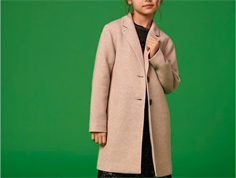 Kids ONLY etherea melange life carrie transitional coat